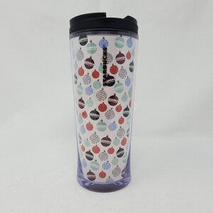 2009 Starbucks Christmas Ornament Tumbler/Coffee Holiday Tea travel hot or cold